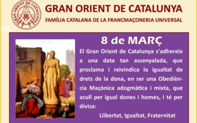 8 de MARÇ. DIA INTERNACIONAL DE LA DONA