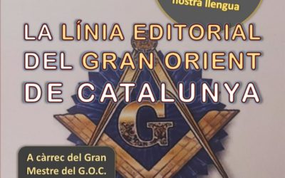 PRESENTACIÓ DE LA NOVA LÍNIA EDITORIAL DEL G.·.O.·.C.·.