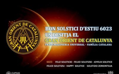BON SOLSTICI D’ESTIU 6023 US DESITJA EL GRAN ORIENT DE CATALUNYA